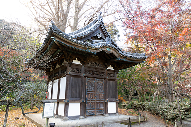 その他のみどころ：旧天瑞寺寿塔覆堂