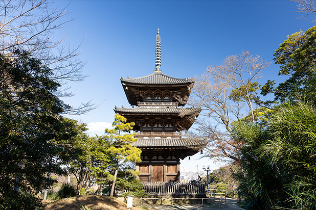 その他のみどころ：旧燈明寺三重塔